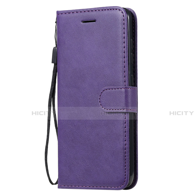 Handytasche Stand Schutzhülle Flip Leder Hülle L02 für Nokia 7.2 Violett