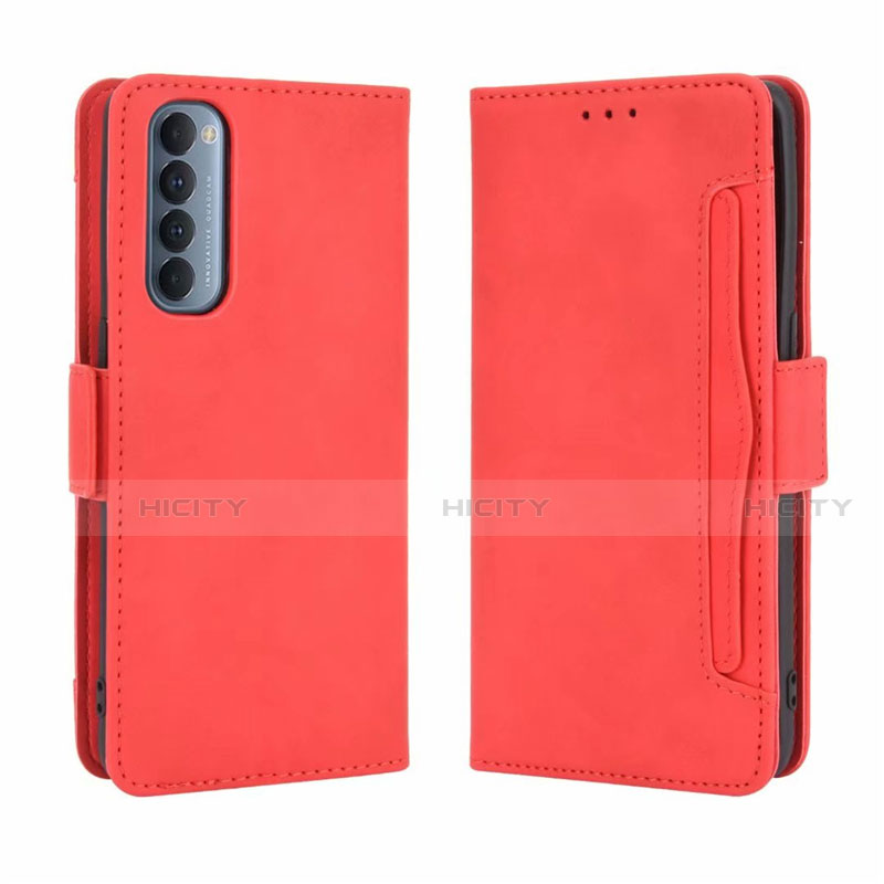 Handytasche Stand Schutzhülle Flip Leder Hülle L02 für Oppo Reno4 Pro 4G