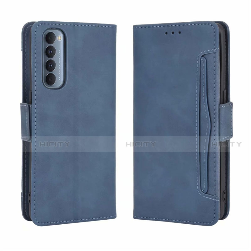 Handytasche Stand Schutzhülle Flip Leder Hülle L02 für Oppo Reno4 Pro 4G