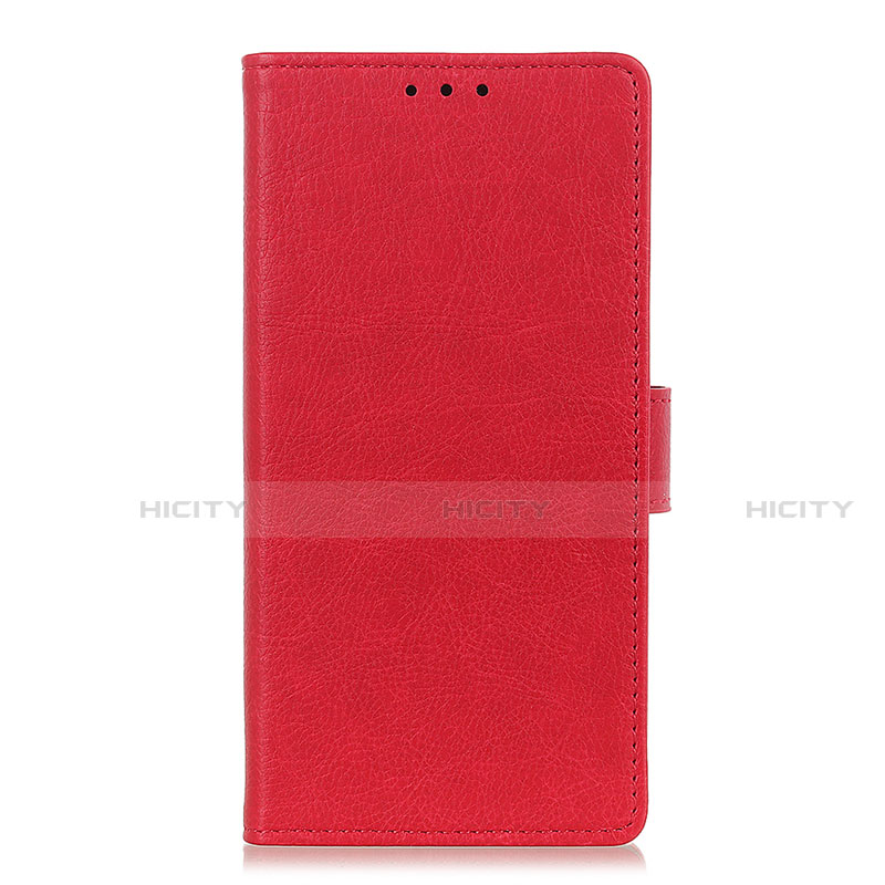 Handytasche Stand Schutzhülle Flip Leder Hülle L02 für Realme 6 Rot Plus