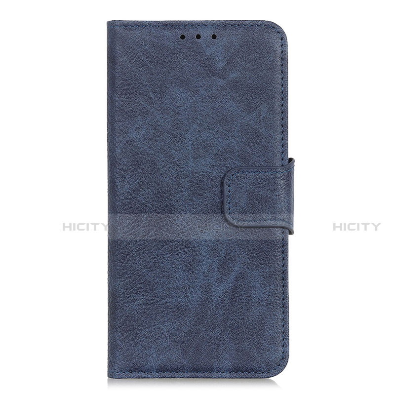 Handytasche Stand Schutzhülle Flip Leder Hülle L02 für Realme C11 Blau Plus