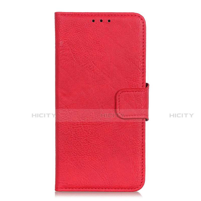 Handytasche Stand Schutzhülle Flip Leder Hülle L02 für Realme C11 Rot