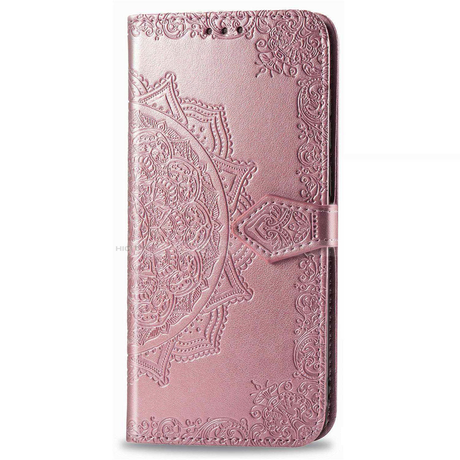 Handytasche Stand Schutzhülle Flip Leder Hülle L02 für Realme Narzo 20A Rosegold