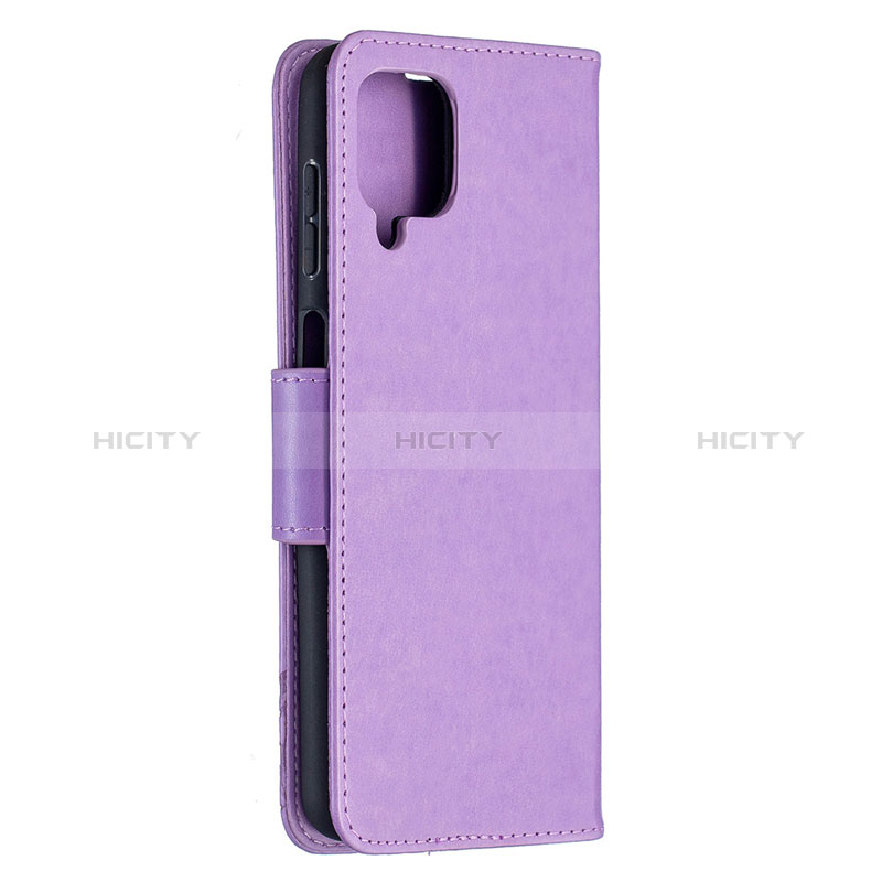 Handytasche Stand Schutzhülle Flip Leder Hülle L02 für Samsung Galaxy M12