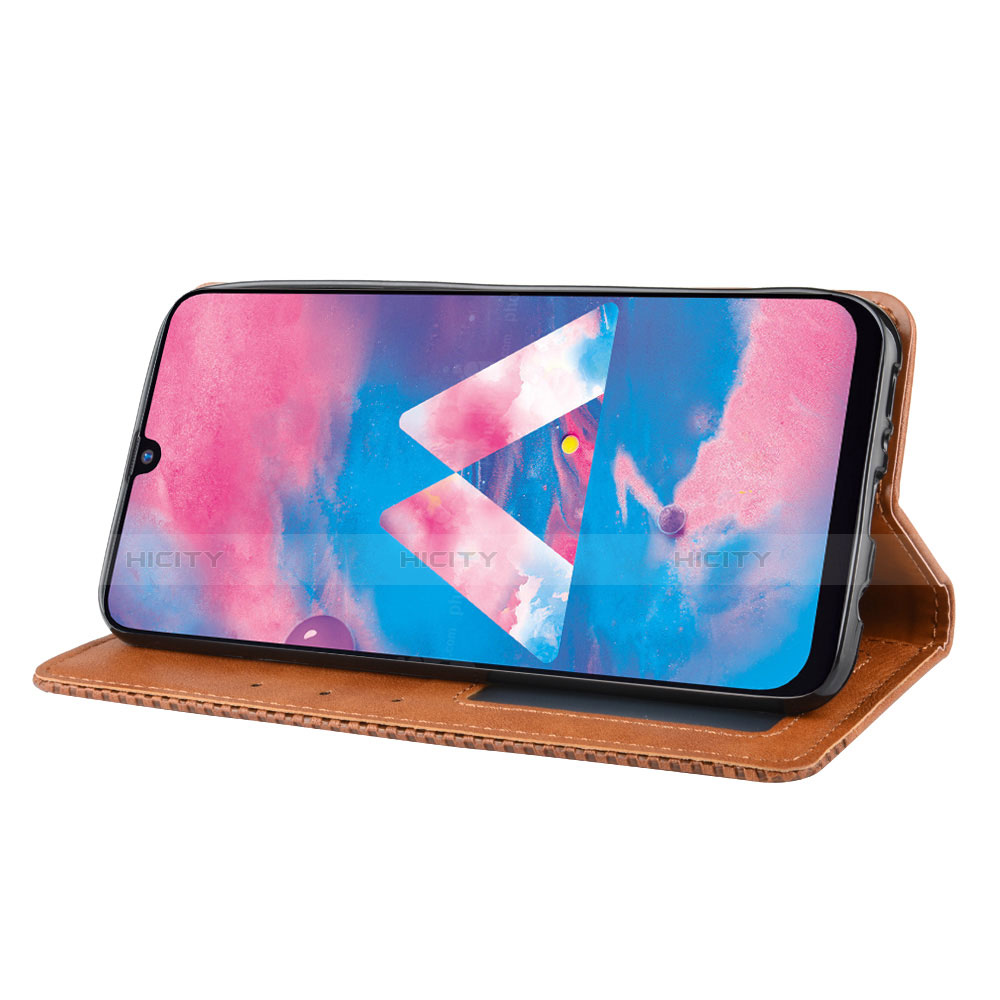 Handytasche Stand Schutzhülle Flip Leder Hülle L02 für Samsung Galaxy M21