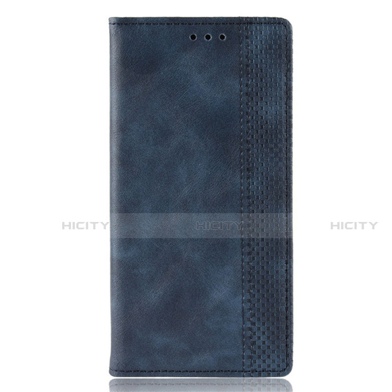 Handytasche Stand Schutzhülle Flip Leder Hülle L02 für Samsung Galaxy M21 Blau Plus