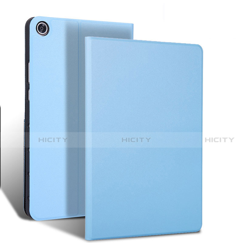 Handytasche Stand Schutzhülle Flip Leder Hülle L02 für Samsung Galaxy Tab S5e Wi-Fi 10.5 SM-T720 Blau