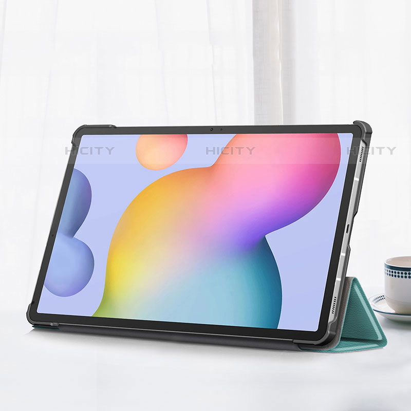 Handytasche Stand Schutzhülle Flip Leder Hülle L02 für Samsung Galaxy Tab S7 11 Wi-Fi SM-T870 groß