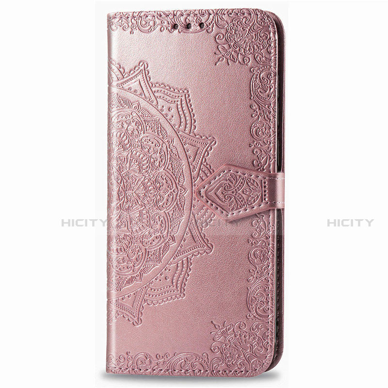 Handytasche Stand Schutzhülle Flip Leder Hülle L02 für Samsung Galaxy XCover Pro Rosegold Plus