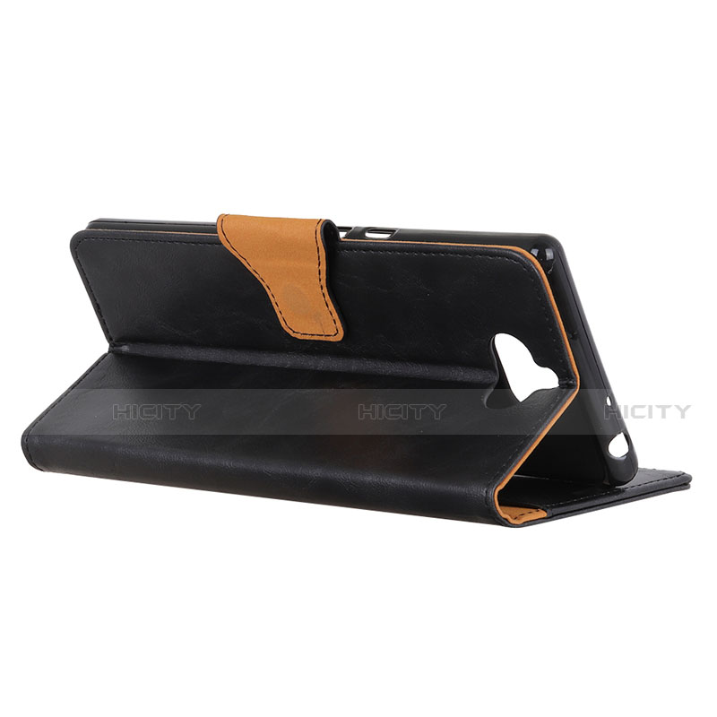 Handytasche Stand Schutzhülle Flip Leder Hülle L02 für Sony Xperia 8 Lite