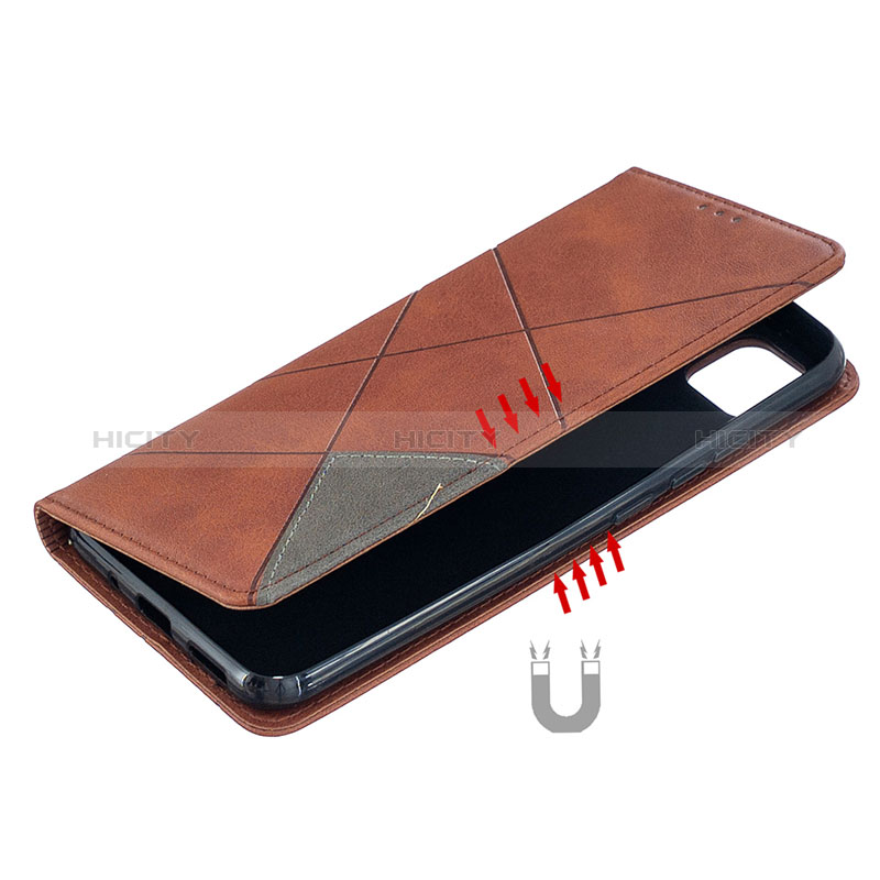 Handytasche Stand Schutzhülle Flip Leder Hülle L02 für Xiaomi POCO C3 groß