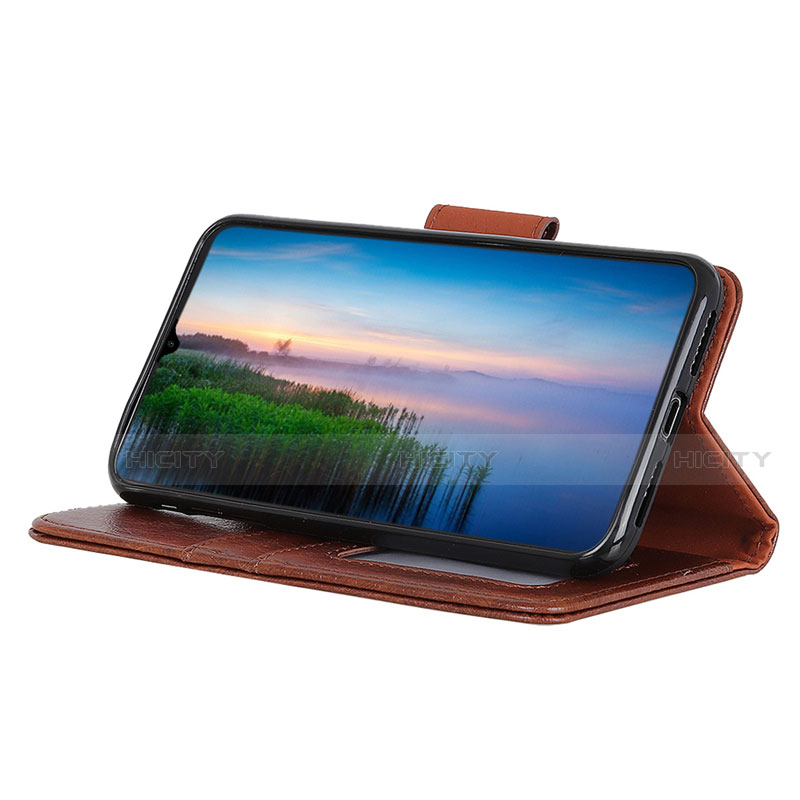 Handytasche Stand Schutzhülle Flip Leder Hülle L02 für Xiaomi Redmi 9 Prime India