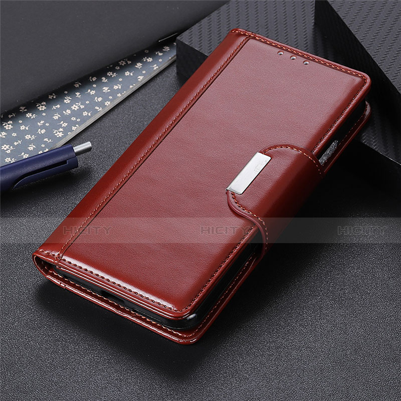 Handytasche Stand Schutzhülle Flip Leder Hülle L02 für Xiaomi Redmi 9i Braun