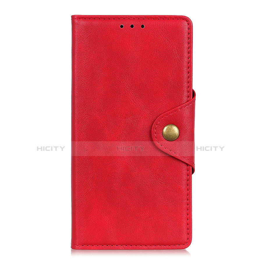 Handytasche Stand Schutzhülle Flip Leder Hülle L02 für Xiaomi Redmi Note 9 Pro Max Rot