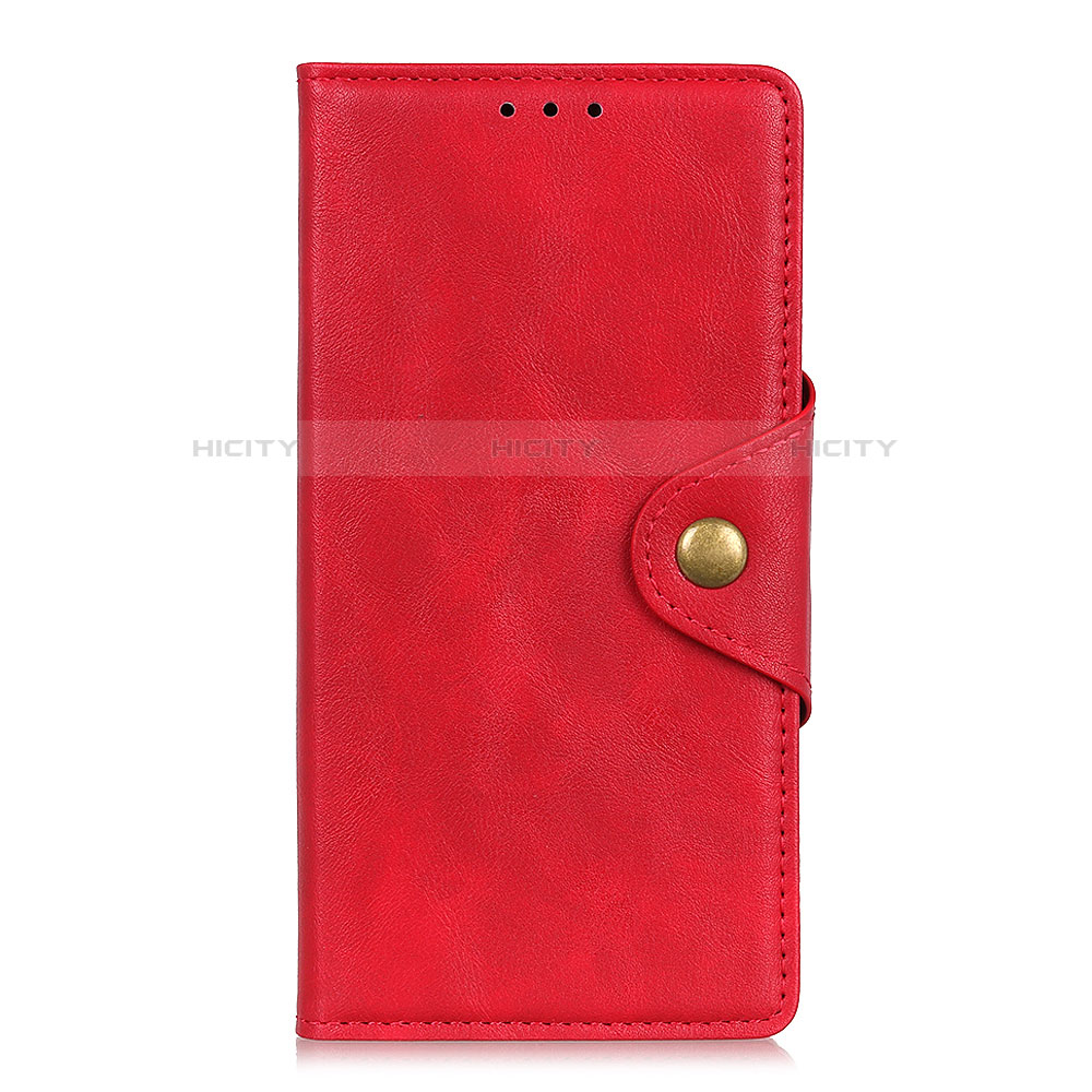 Handytasche Stand Schutzhülle Flip Leder Hülle L02 für Xiaomi Redmi Note 9S Rot