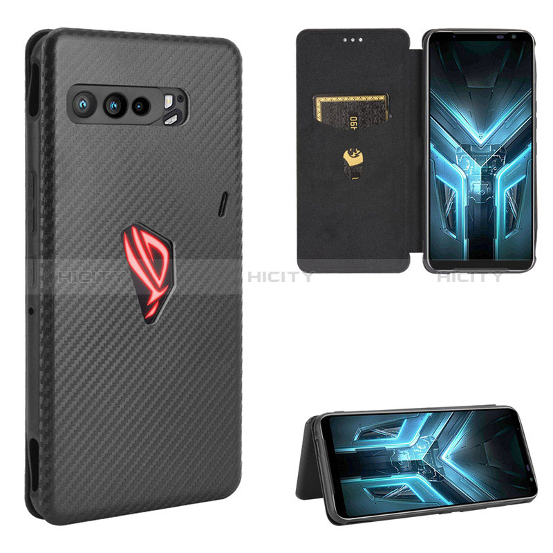 Handytasche Stand Schutzhülle Flip Leder Hülle L02Z für Asus ROG Phone 3 Strix ZS661KS