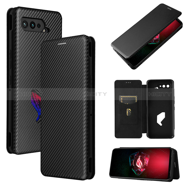 Handytasche Stand Schutzhülle Flip Leder Hülle L02Z für Asus ROG Phone 5 ZS673KS groß