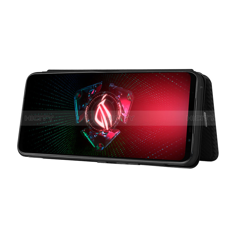 Handytasche Stand Schutzhülle Flip Leder Hülle L02Z für Asus ROG Phone 5s groß