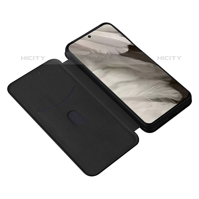 Handytasche Stand Schutzhülle Flip Leder Hülle L02Z für Google Pixel 8 5G groß