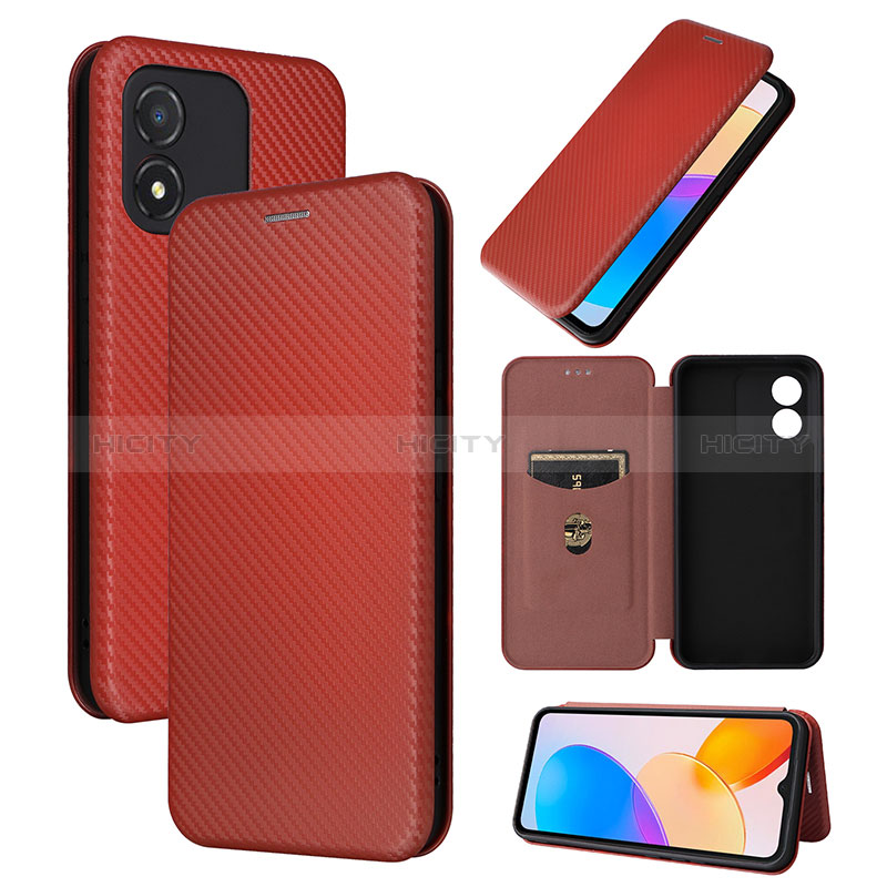 Handytasche Stand Schutzhülle Flip Leder Hülle L02Z für Huawei Honor X5