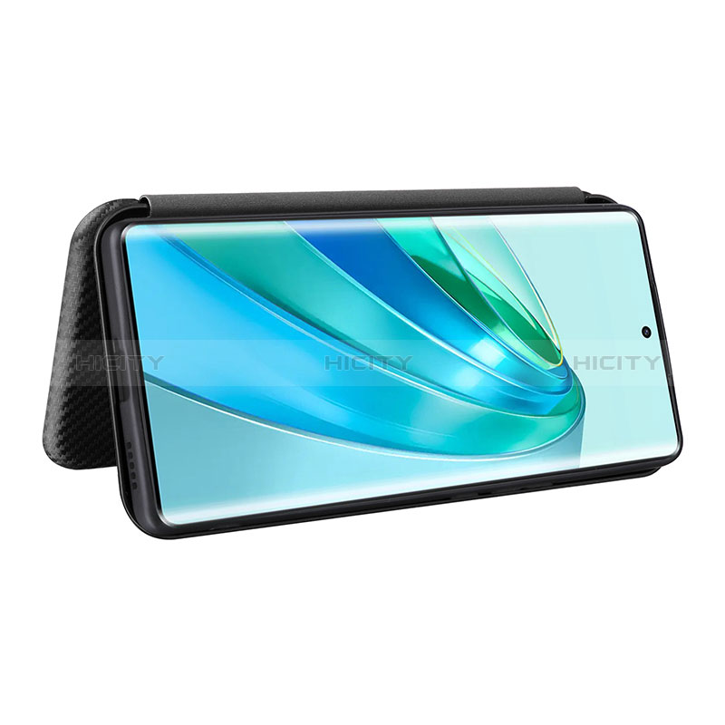 Handytasche Stand Schutzhülle Flip Leder Hülle L02Z für Huawei Honor X9a 5G groß