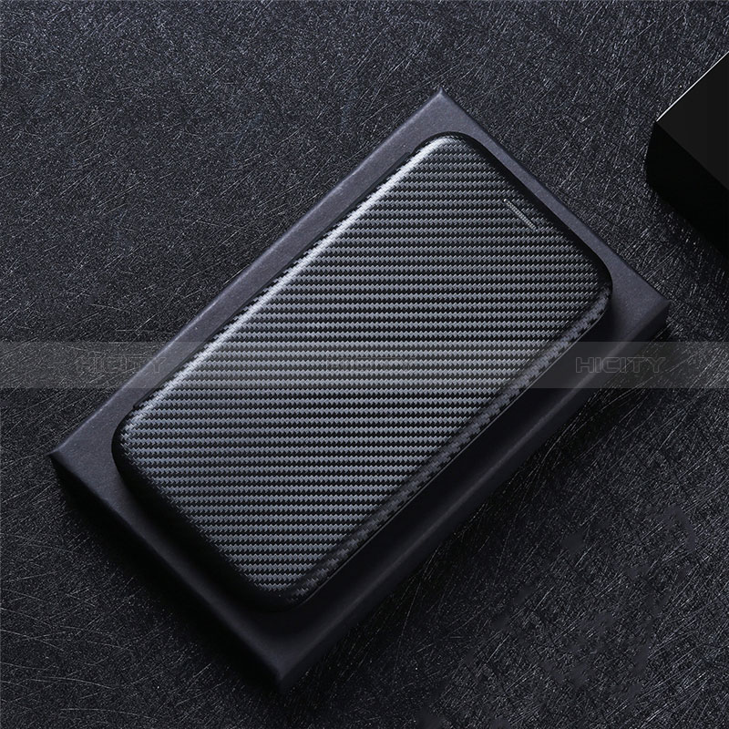 Handytasche Stand Schutzhülle Flip Leder Hülle L02Z für Huawei P50 Pro Schwarz