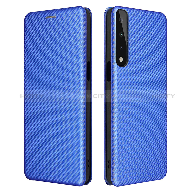 Handytasche Stand Schutzhülle Flip Leder Hülle L02Z für LG Stylo 7 Blau