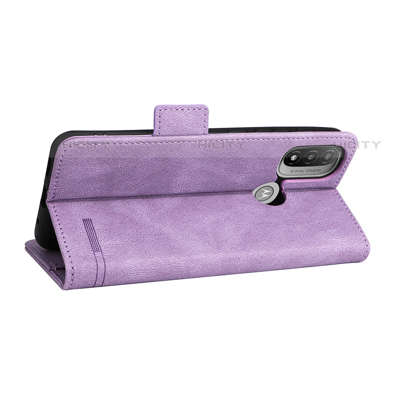 Handytasche Stand Schutzhülle Flip Leder Hülle L02Z für Motorola Moto E30