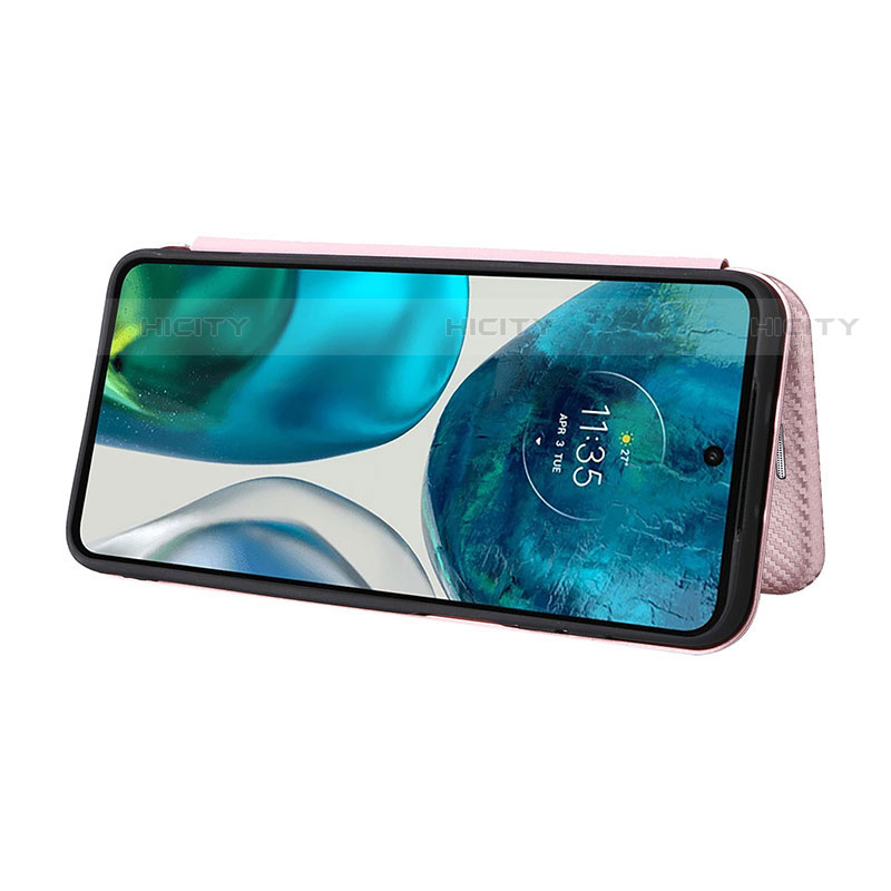 Handytasche Stand Schutzhülle Flip Leder Hülle L02Z für Motorola Moto Edge (2022) 5G