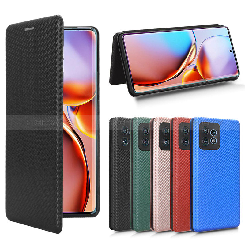 Handytasche Stand Schutzhülle Flip Leder Hülle L02Z für Motorola Moto Edge 40 Pro 5G