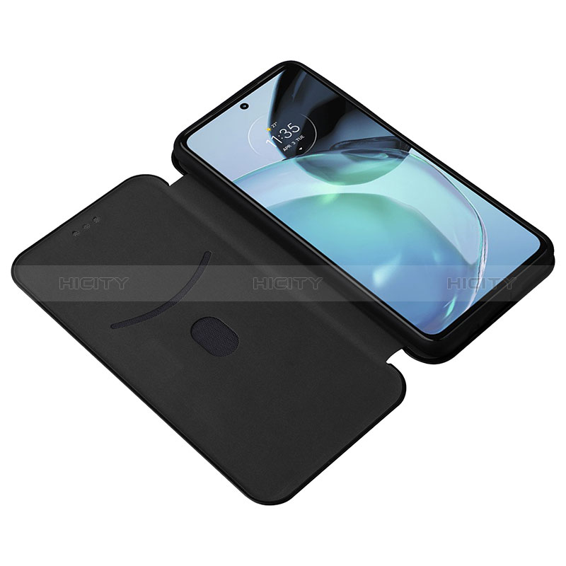 Handytasche Stand Schutzhülle Flip Leder Hülle L02Z für Motorola Moto G72