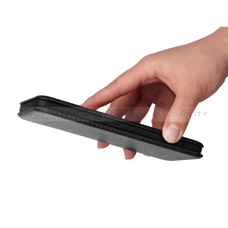 Handytasche Stand Schutzhülle Flip Leder Hülle L02Z für Motorola Moto G72