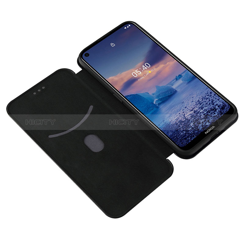 Handytasche Stand Schutzhülle Flip Leder Hülle L02Z für Nokia 5.4