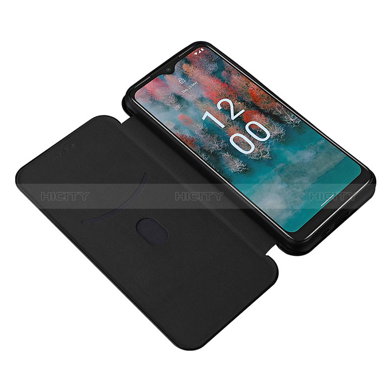 Handytasche Stand Schutzhülle Flip Leder Hülle L02Z für Nokia C12