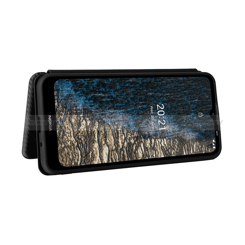 Handytasche Stand Schutzhülle Flip Leder Hülle L02Z für Nokia C20