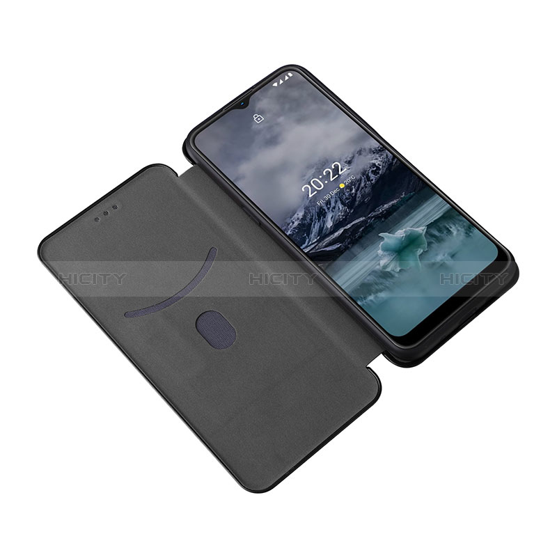 Handytasche Stand Schutzhülle Flip Leder Hülle L02Z für Nokia G11 groß