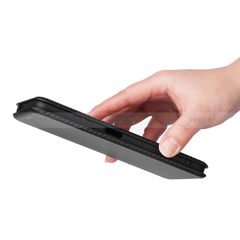 Handytasche Stand Schutzhülle Flip Leder Hülle L02Z für Nokia G11 groß