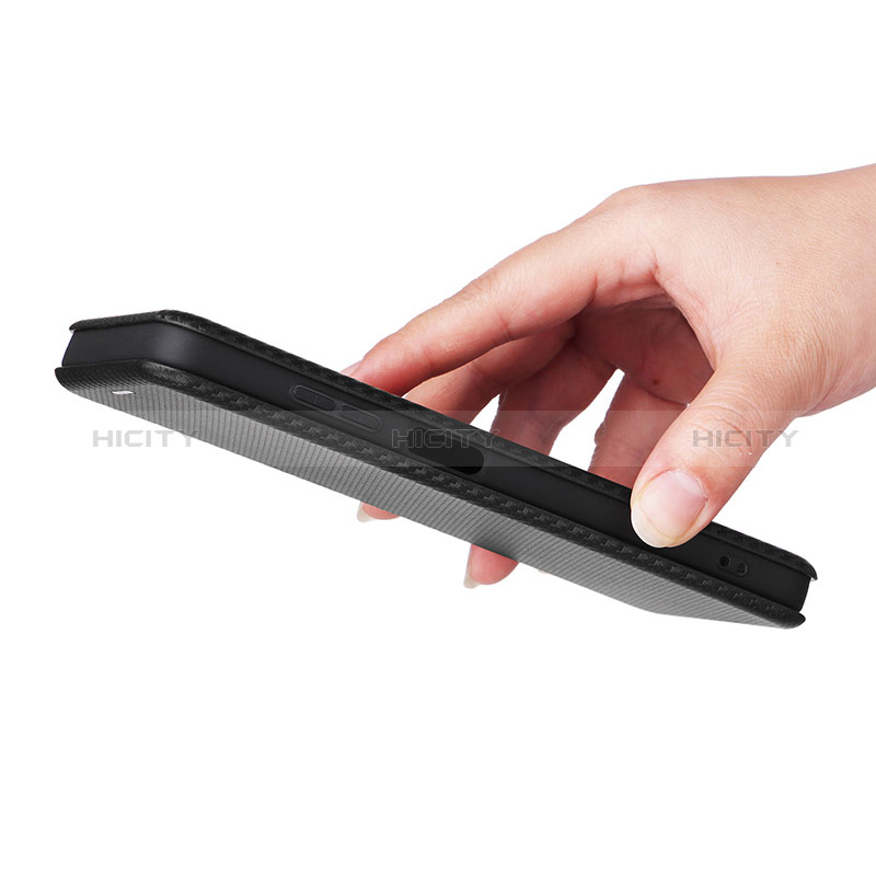 Handytasche Stand Schutzhülle Flip Leder Hülle L02Z für Nokia G22 groß