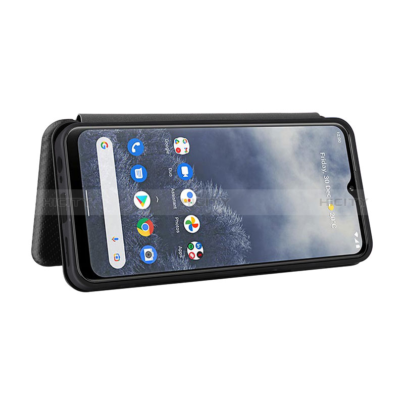 Handytasche Stand Schutzhülle Flip Leder Hülle L02Z für Nokia G60 5G groß