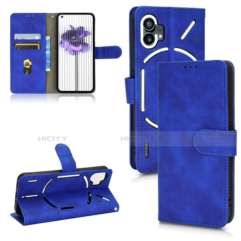 Handytasche Stand Schutzhülle Flip Leder Hülle L02Z für Nothing Phone 1 groß