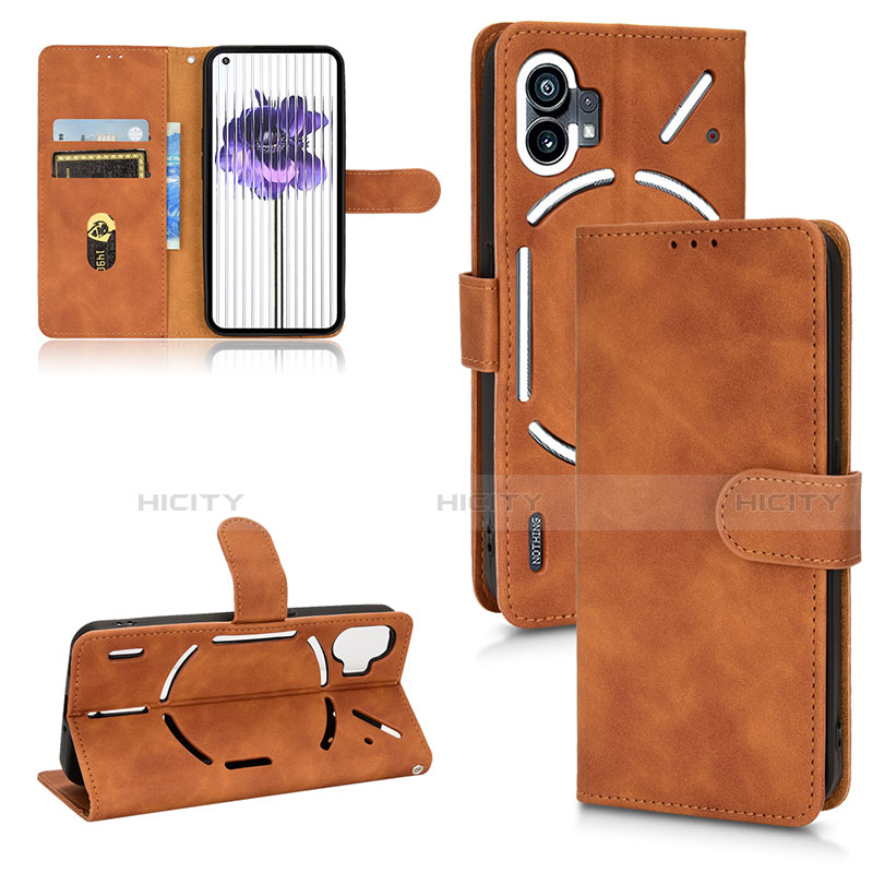 Handytasche Stand Schutzhülle Flip Leder Hülle L02Z für Nothing Phone 1 groß