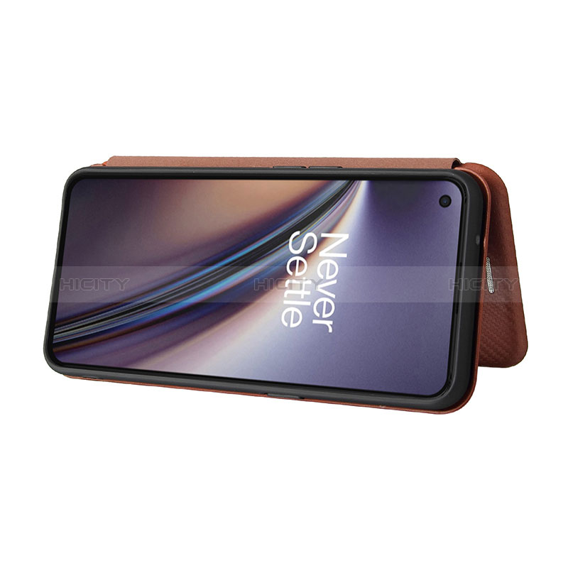 Handytasche Stand Schutzhülle Flip Leder Hülle L02Z für OnePlus Nord CE 5G groß