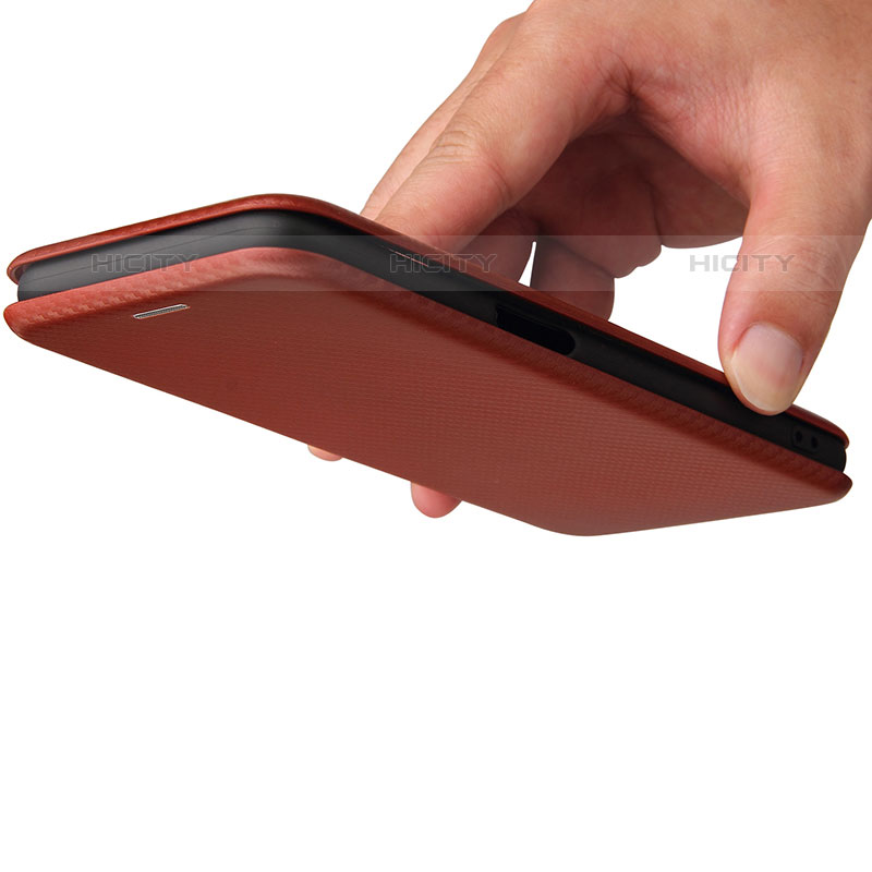 Handytasche Stand Schutzhülle Flip Leder Hülle L02Z für Oppo A54 4G groß