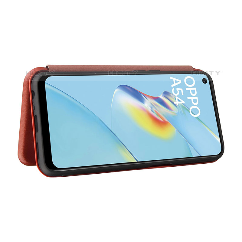 Handytasche Stand Schutzhülle Flip Leder Hülle L02Z für Oppo A54 4G