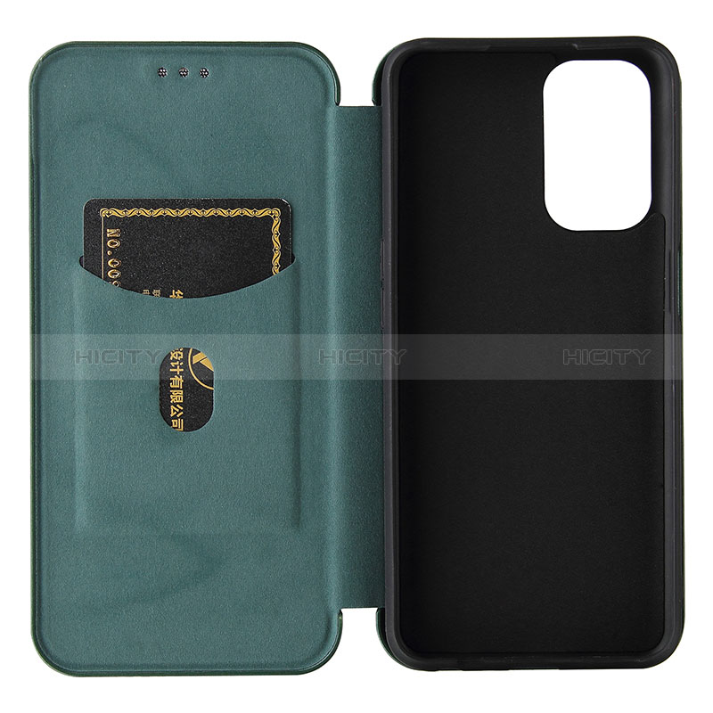 Handytasche Stand Schutzhülle Flip Leder Hülle L02Z für Oppo A54 5G groß