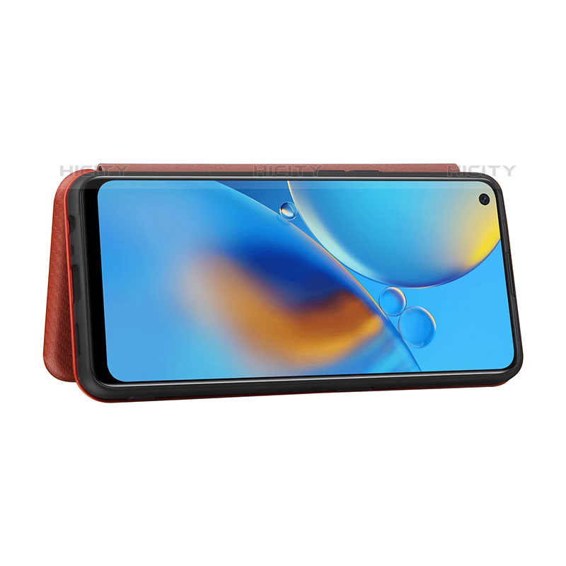 Handytasche Stand Schutzhülle Flip Leder Hülle L02Z für Oppo A74 4G