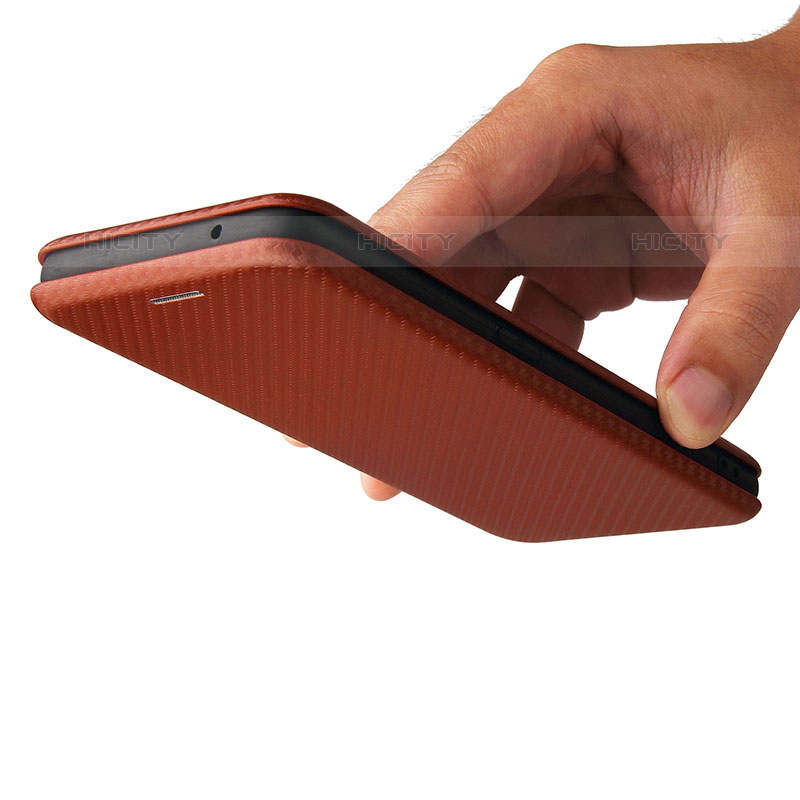 Handytasche Stand Schutzhülle Flip Leder Hülle L02Z für Oppo F19 Pro groß