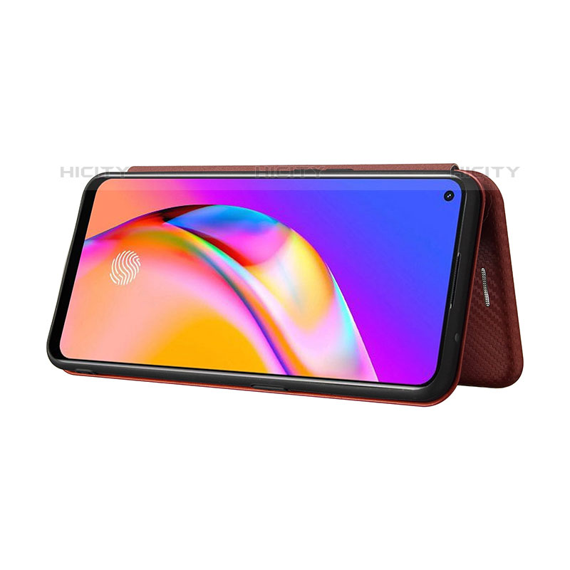 Handytasche Stand Schutzhülle Flip Leder Hülle L02Z für Oppo F19 Pro