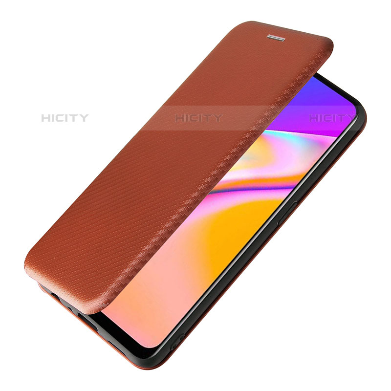 Handytasche Stand Schutzhülle Flip Leder Hülle L02Z für Oppo F19 Pro groß