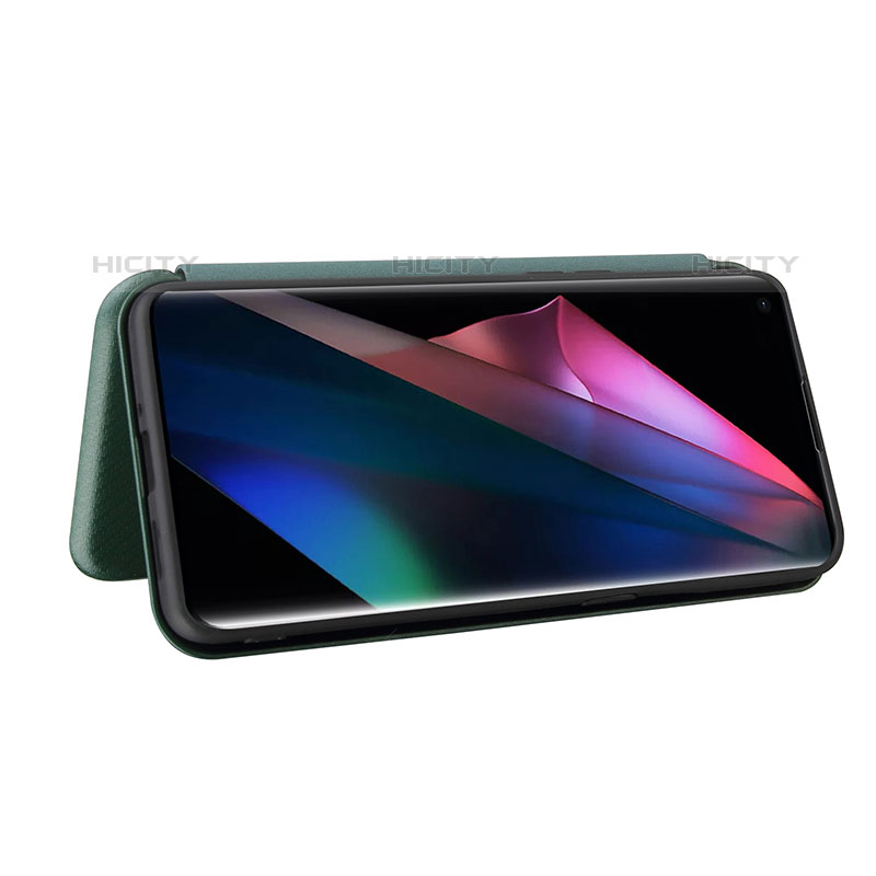 Handytasche Stand Schutzhülle Flip Leder Hülle L02Z für Oppo Find X3 Pro 5G